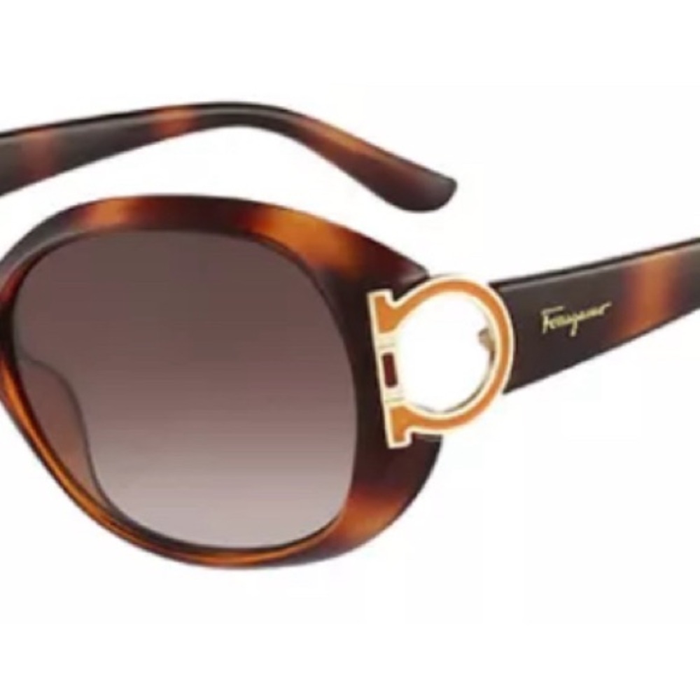 Salvatore Ferragamo NEW Authentic Tortoise  Sunglasses